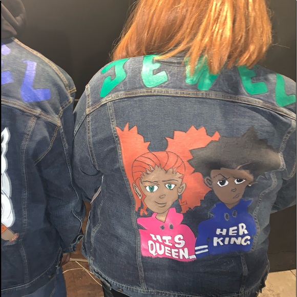 Hand painted Jackets - Picture 1 of 4